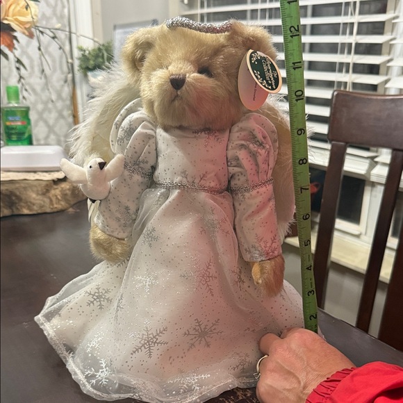 Bearington Bear Collection NWT “Serafina” Angel Tree Topper -Unique Holiday Bear - Picture 4 of 4